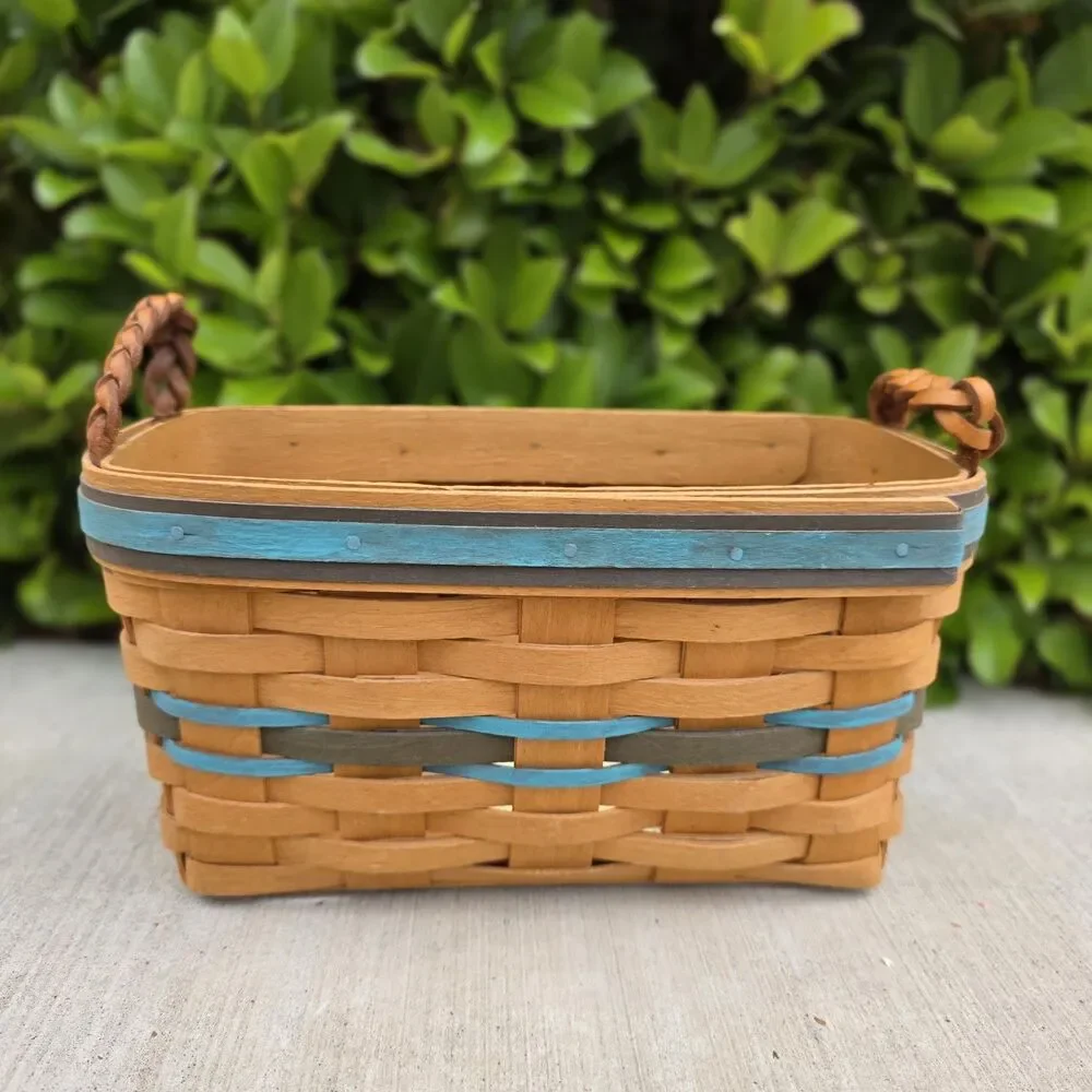 Longaberger 1997 Edition Collectors Club Renewal Basket Signed: KRW 1996
